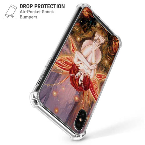 Ember Fire Fairy by Ruth Thompson iPhone XS Max Clear Case